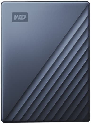 WD My Passport Ultra USB-C portabel hårddisk 4 TB (blå)