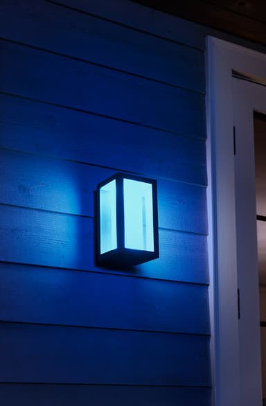 Philips Hue Impress WACA svart vägglampa