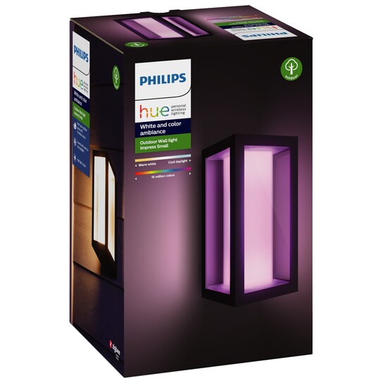 Philips Hue White och colour ambiance Impress vägglampa 1742930P7