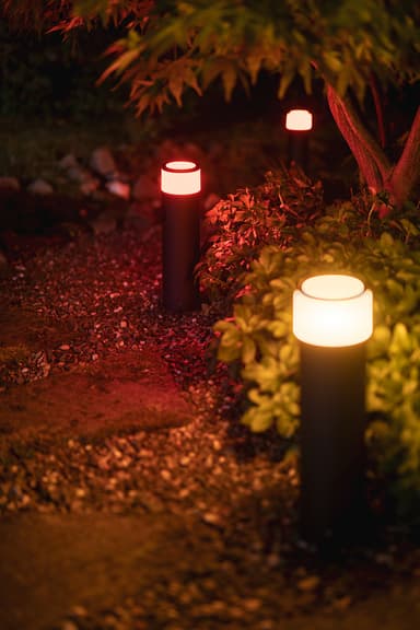 Philips Hue Calla Large ext. svart piedestal 24V