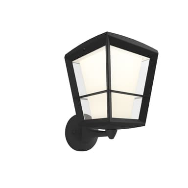 Philips Hue Econic WACA svart uppåtriktad vägglampa