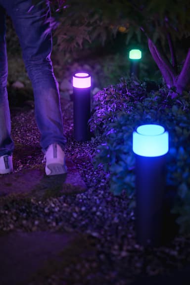 Philips Hue Calla Large ext. svart piedestal 24V