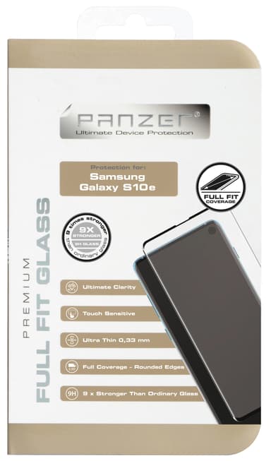 Panzer Full-Fit skärmskydd Samsung Galaxy S10 E