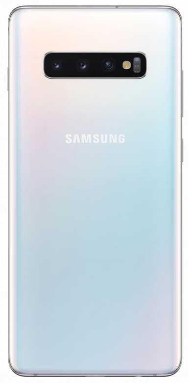 Samsung Galaxy S10 Plus smartphone (128GB / prism vit)