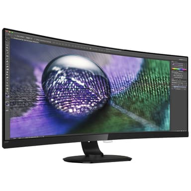 Philips Brilliance 349P7FUBEB 34" välvd bildskärm (svart)