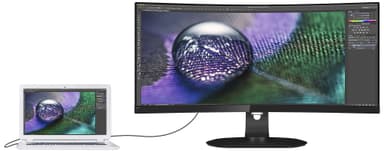 Philips Brilliance 349P7FUBEB 34" välvd bildskärm (svart)