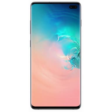 Samsung Galaxy S10 Plus smartphone (128GB / prism vit)