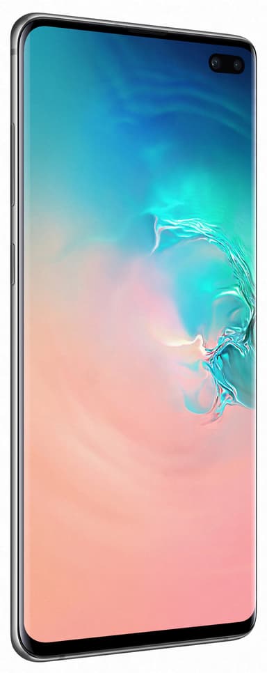 Samsung Galaxy S10 Plus smartphone (128GB / prism vit)