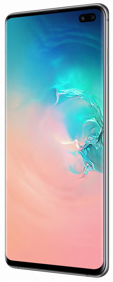Samsung Galaxy S10 Plus smartphone (128GB / prism vit)