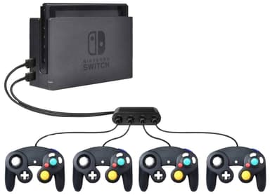 Piranha Nintendo GameCube kontrolladapter för Nintendo Switch