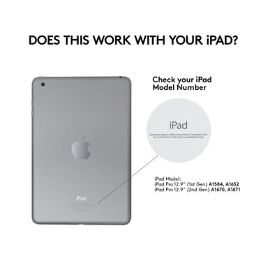 Logitech Slim Combo tangentbordsfodral iPad Pro 10,5
