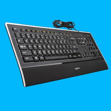 Logitech K740 tangentbord (svart)