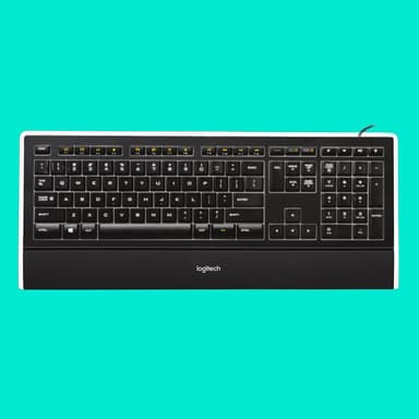 Logitech K740 tangentbord (svart)