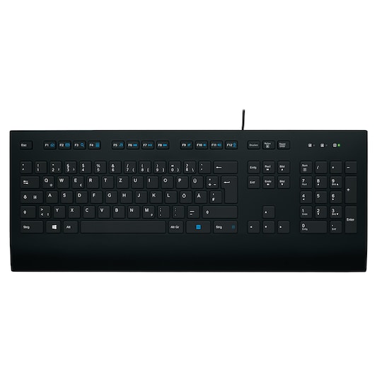 Logitech K280e tangentbord (svart)
