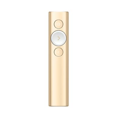 Logitech Spotlight presentationsfjärrkontroll (guld)