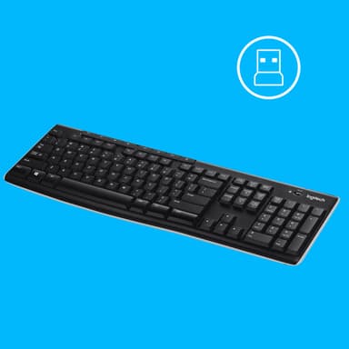 Logitech K270 trådlöst tangentbord