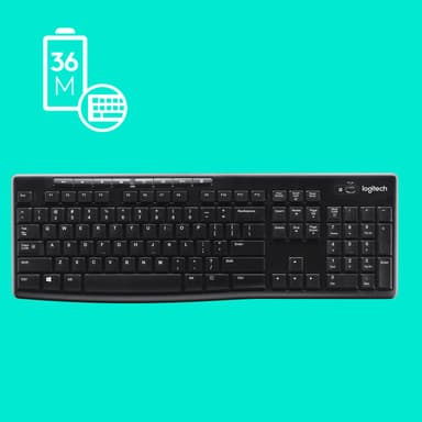 Logitech K270 trådlöst tangentbord