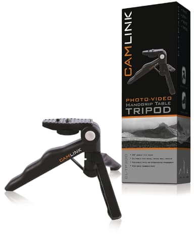 Hand grip stativ 10 cm 0.50 kg sort