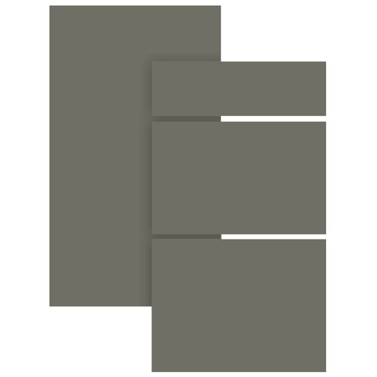 Epoq Trend Warm Grey lådfront 30x31