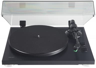 Teac tn-300 pladespiller, mat sort