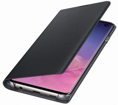 Samsung Galaxy S10 LED View fodral (svart)