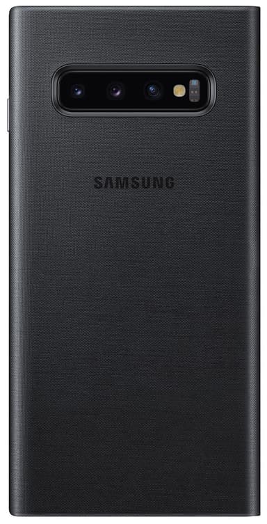 Samsung Galaxy S10 LED View fodral (svart)