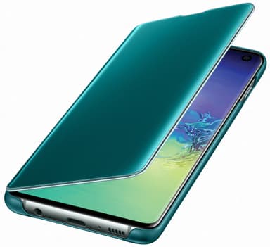 Samsung Galaxy S10 Clear View fodral (grön)