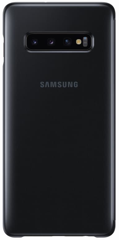 Samsung Galaxy S10 Plus Clear View fodral (svart)