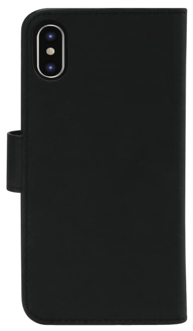 Puro 2-i-1 plånboksfodral iPhone X/Xs (svart)