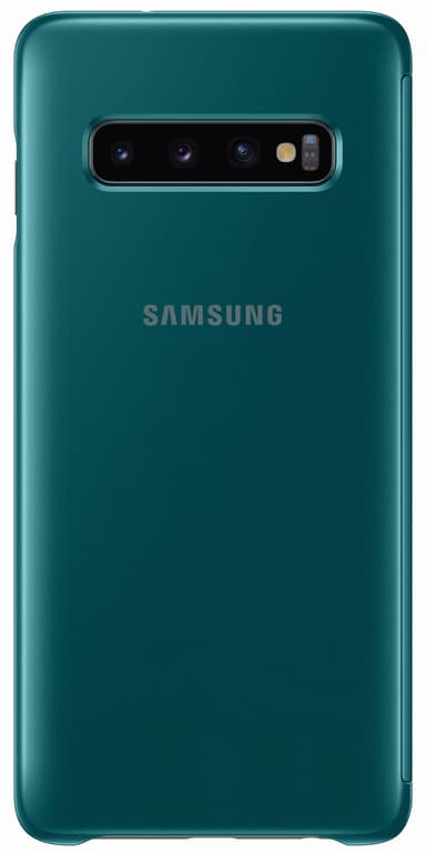 Samsung Galaxy S10 Clear View fodral (grön)