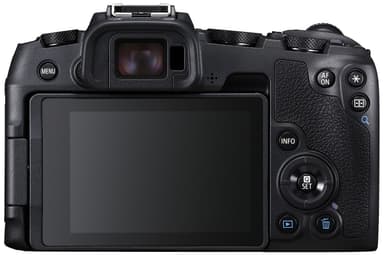 Canon EOS RP kamera med RF 24-105 mm obj och EF-EOS R Mount Adapter