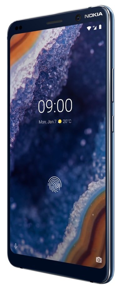 Nokia 9 PureView smartphone (midnattsblå)