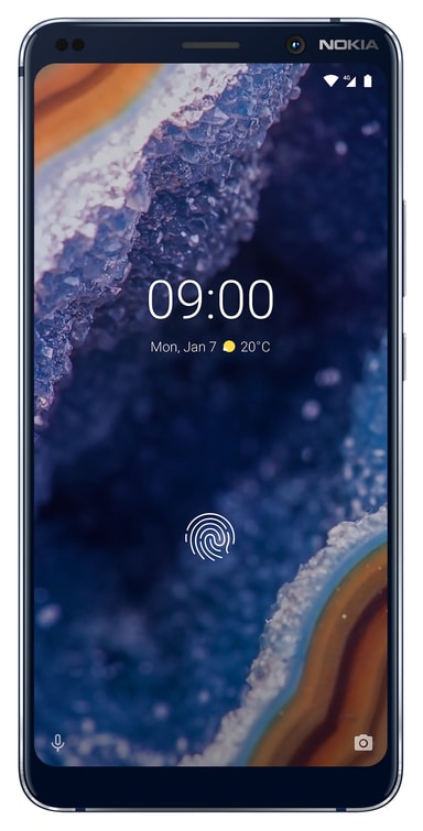 Nokia 9 PureView smartphone (midnattsblå)