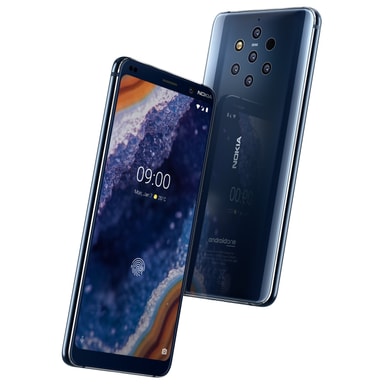 Nokia 9 PureView smartphone (midnattsblå)