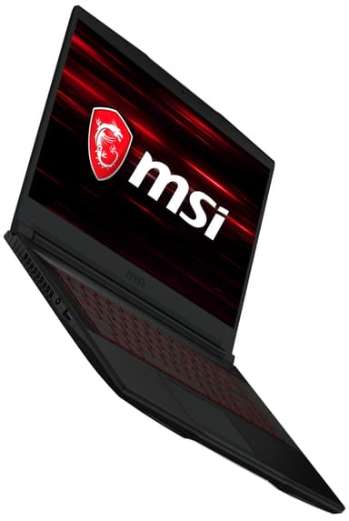 MSI GF63-472 15.6" bärbar dator för gaming (svart)