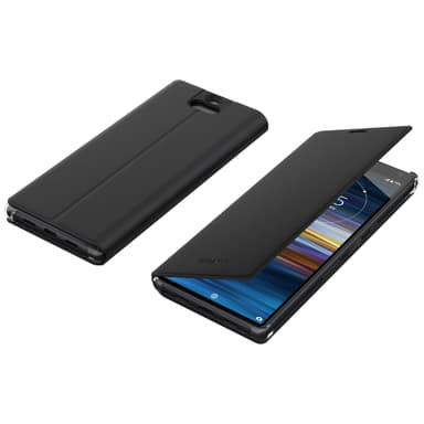 Sony Xperia 10  Style stående skyddsfodral (svart)