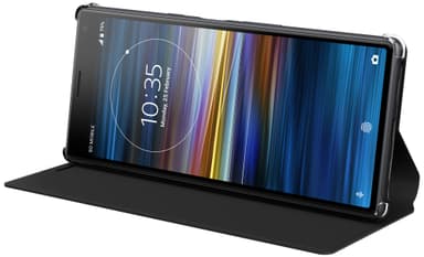 Sony Xperia 10  Style stående skyddsfodral (svart)
