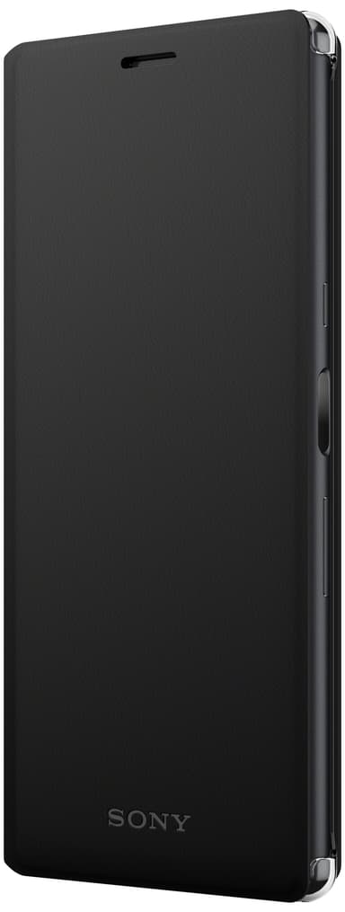 Sony Xperia 10  Style stående skyddsfodral (svart)