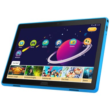 Lenovo Tab P10 stöttåligt fodral för barn + skyddsfilm (blå)