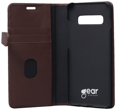 Gear Buffalo Samsung Galaxy S10 Plus plånboksfodral (brun)