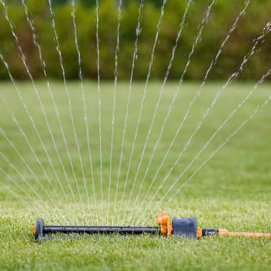 Fiskars spridare vattenbesparande met.