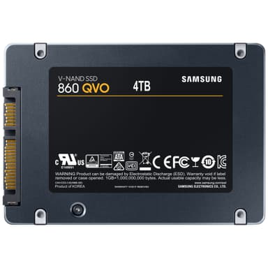 Samsung 860 QVO 2.5" SSD (4 TB)