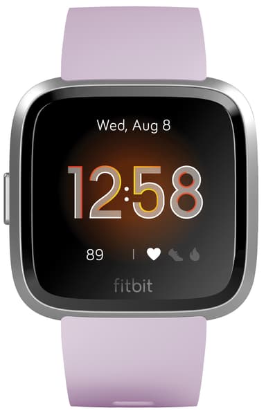 Fitbit Versa Lite smartwatch (lila/silver)
