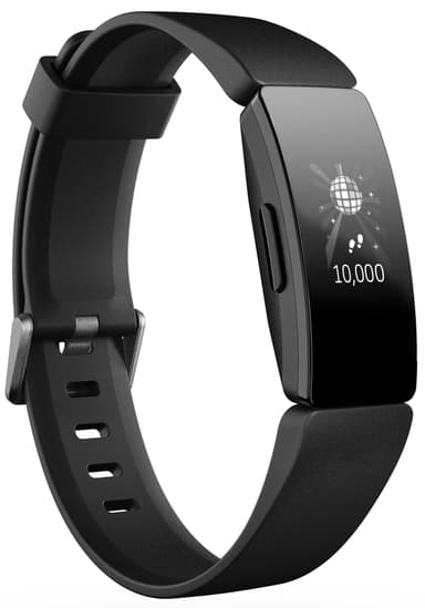 Fitbit Inspire HR aktivitetsarmband (svart)