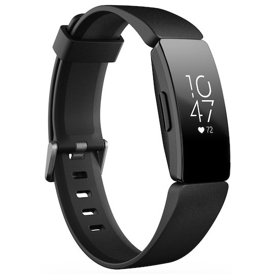 Fitbit Inspire HR aktivitetsarmband (svart)