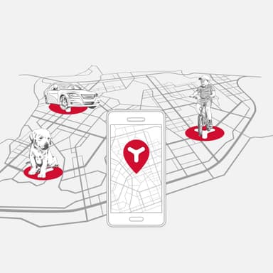 Yepzon One 2.0 GPS tracker (vit)
