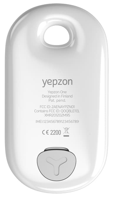 Yepzon One 2.0 GPS tracker (vit)
