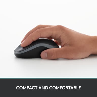 Logitech Trådlös Mus M185 (grå)