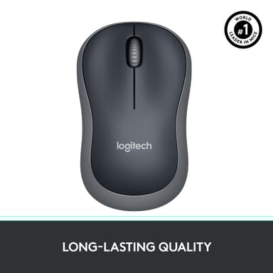 Logitech Trådlös Mus M185 (grå)