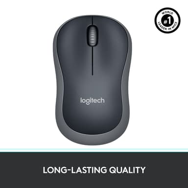 Logitech Trådlös Mus M185 (grå)